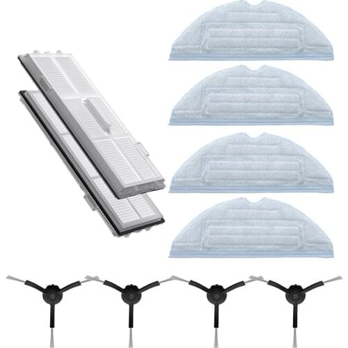 High Quality Hepa Filter Side Brush Mop Cloths for Xiaomi Roborock T7 T7S T7plus T7Splus S7 Mopping Cloth Spare Parts