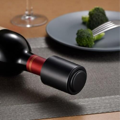 Wine Bottle Stopper Vacuum Sealer Reusable Preserver Easy to Keep for Home Kitchen GQ