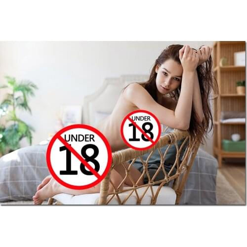 Hot Young Beauty Canvas Painting Adult Model Posters and Prints Wall Art Picture for Living Room Decor No Frame