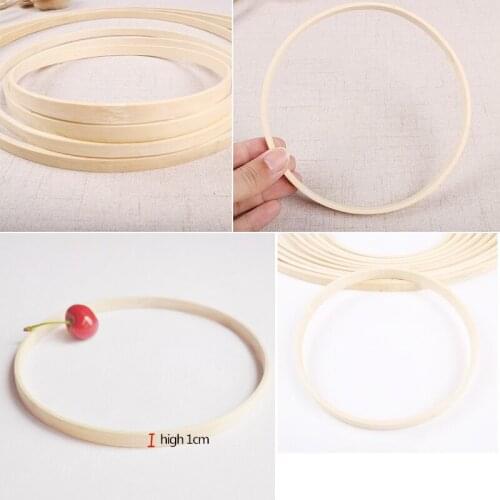 9-30cm Round Catcher Rings Bamboo Circles Embroidery Hoop DIY Craft Art Cross Stitch Tool Flower Wreath Home Decor