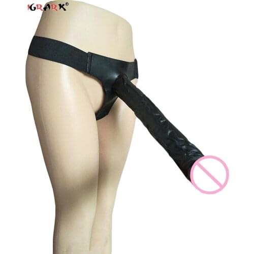 Lesbian Strapon Dildo Panties Realistic Penis Strap-on Dildos Harness Belt Leash Bdsm Sex Toys For Women