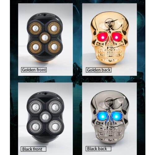 Newly designed 6 in 1 bald trimmer electric shaver facial cleaning repair tool