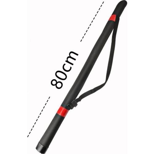 Portable Fishing Bag Carrier Canvas Holds 4-5 sticks width 6cm/length80CM Fish Pole Tools Storage Bag Case