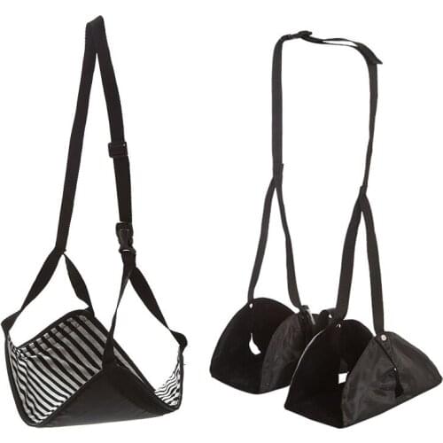 Airplane High Speed Rail Footrest Hammock Made Lazy Pedal Foot Pad Resting Waterproof Carry Hammocks for Home Travel Office