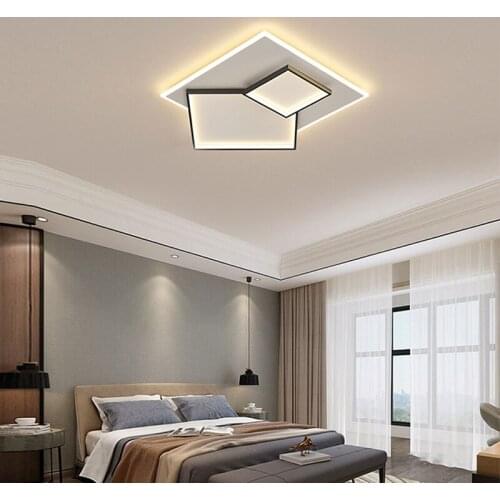 Black Gold Ceiling Light Modern Nordic Design Home Lamp For Bedroom Living Dining Room Fixture Indoor Loft Decoration Luminaire