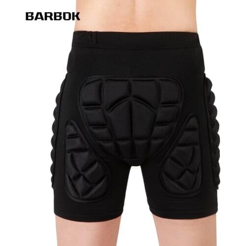 WOSAWE Skateboard Shorts Hip Butt Thigh Protection Snowboard Roller Ski Skate Racing Tights Shorts EVA Protective for HIP