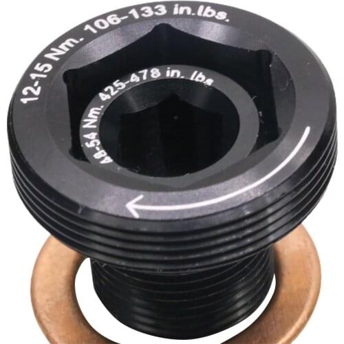 Bike Crank Screw Aluminum Alloy Mountain Bike Crank Plate Nut Parts For Sram X7X9X0XX1 GXP BB30 Bicycle Bolt Screw Bike Part