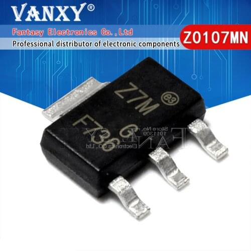10pcs Z0107MN Z7M SOT-223 Z0107 Z0107M 27M Triac thyristor new original