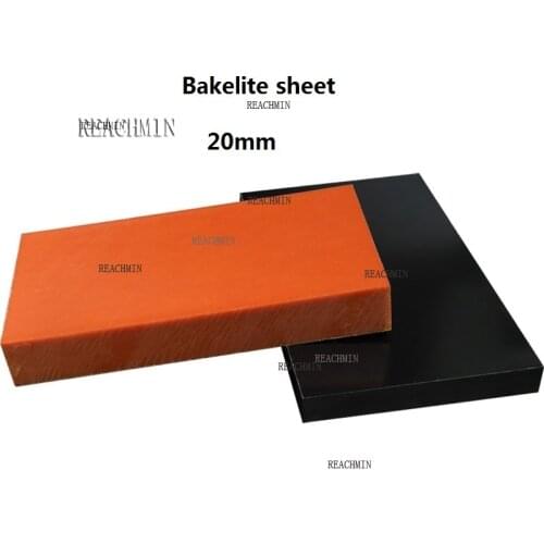 20mm thick black orange special carte Bakelite sheet bakelite plate Paper bakelite insulation board plexiform layer board