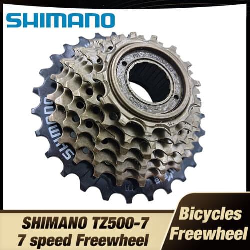 TZ500-7 Bicycles Freewheel,Mountain bike 7 speed cassette variable speed flywheel,Free shipping