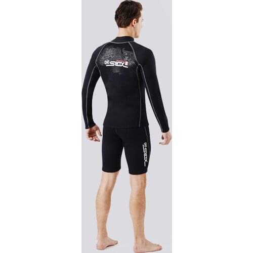 SLINX men wetsuit 2mm competition swimsuit for long sleeve diving suit swim jacket keep warm for snorkeling Spearfishing Kite