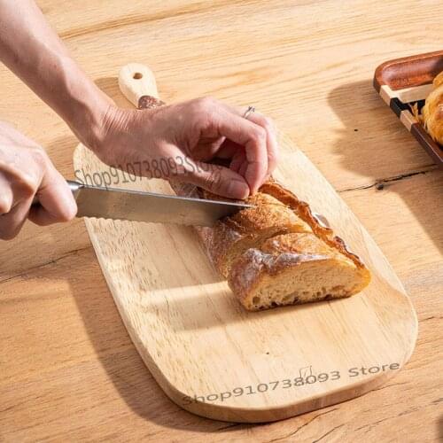 Chopping Board Solid Wood Childrens Chopping Board Small Vegetable Board Dormitory Mini Occupation Board Fruit Board Cutting Bo