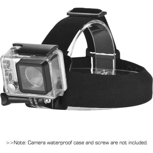 Adjustable Anti-Slip Head Strap Headband Mount for GoPro hero 7 6 5 4 for Xiaomi YI Action Camera Head Strap Accessories