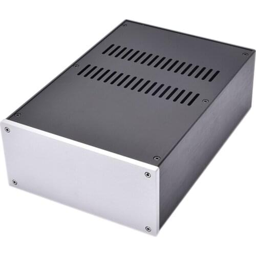 Width 220* high 100* deep 311mm Mini DIY all aluminum chassis power supply amp player DAC amplifier chassis housing