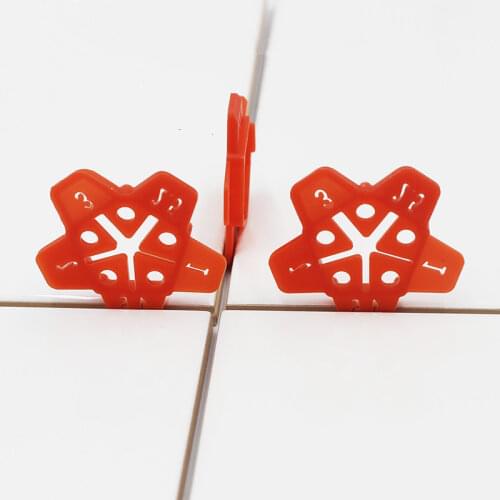 50pcs Reusable Ceramic Tile Leveling System Locator Leveler Level Wedges Tile Spacers for Flooring Wall Professional Tiling Tool