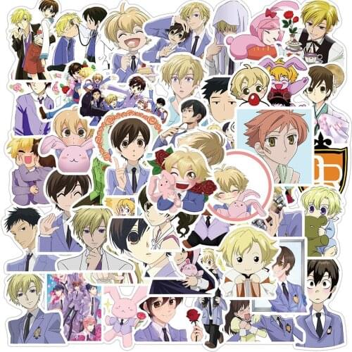 10/30/50PCS Anime Ouran High School Host Club Stickers Skateboard Fridge Phone Guitar Snowboard Motorcycle Cool Kids Sticker