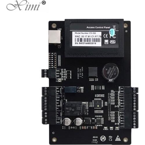 TCP/IP Network ZK C3-100 Two-door Two-Way Access Control Panel With Weigand Input ZK Access control Board With Free Software