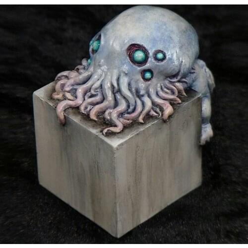 Japan 2017 wf summer, Cthulhu juvenile, Octopus monster, 1 figure, Resin Model GK, Science fiction,Unassembled and unpainted kit