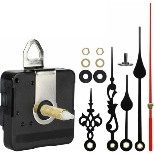 1 Set Silent Large Wall Clock Quartz Clock Movement Mechanism DIY Repair Parts+Hands Watch Wall Clock Movement