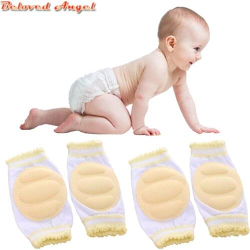 1 Pair Anti-slip Baby Knee Protector Baby Safety Cotton Kids Knee Pads Crawling Protector Kneecaps Children Harnesses & Leashes