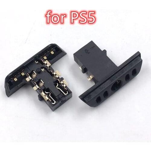 1PC Headphone Headset Earphone Jack Port Socket Connector Repair Parts for Playstation5 PS5 Controller replacement