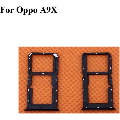 2PCS Original new For Oppo A9X A 9X Sim Tray Holder For Lenovo K350t Card Reader Tray Holder Slot OppoA9X A9 X Replacement