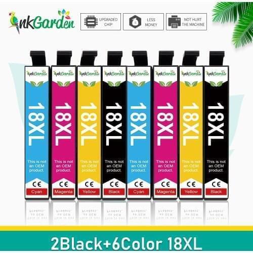 4-15 Pcs Compatible 18XL Ink Cartridge Replacement for Epson T1811 T1811 18XL 18XL for Epson XP30 XP102 202 305 405 205 302 402