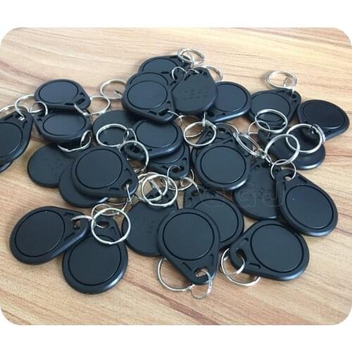 5Pcs/lot 13.5MHZ UID Changeable RFID S50 1K IC Keys Keyfobs Token Tags S50 NFC Clone Copy Back door Rewritable Blank Magic Card