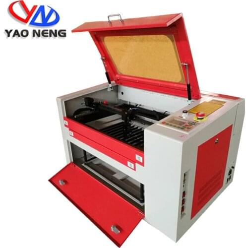 6040 Co2 Laser Cutting Engraving Machine 80w 600x400 With Ruida 6442G And Water Chiller CW3000