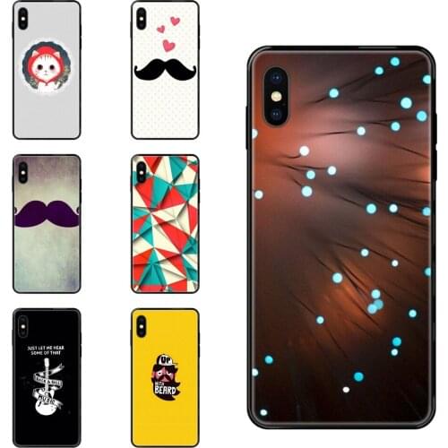 Black Soft TPU Protective Cover Case Beard Season Mustache Fundas For Redmi Note 4 5 5A 6 7 8 8T 9 9S Pro Max Inexpensive