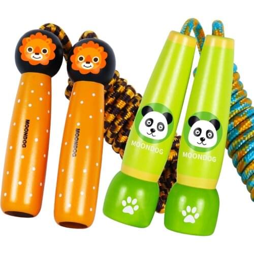 Kids Jump Rope Lovely Cartoon Handles Fitness Skipping Ropes Sports Bodybuilding for Child