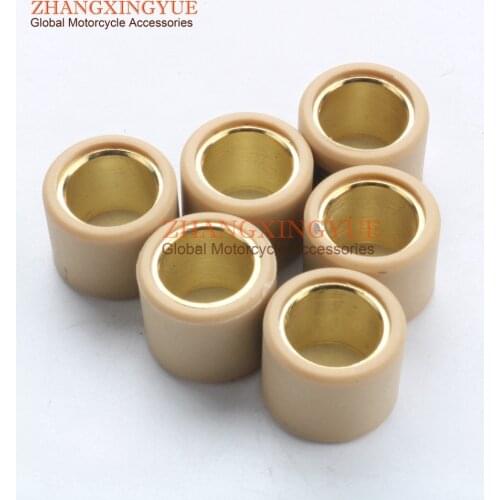 6PC Variator Weights Round 20x17mm 12.5g for GILERA Runner Fx-Fxr 180 97-02