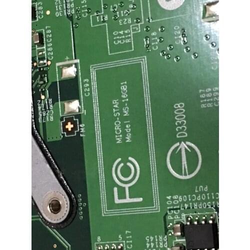 LAPTOP MOTHERBOARD FOR MSI CX61 MAINBOARD MS-16GB MS-16GB1 100% TESED OK