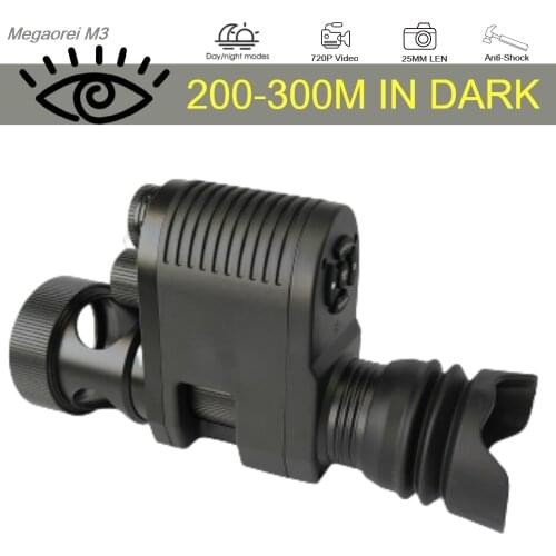 Mini Binoculars Range 200-300M In Dark HD High Power Telescope Optical 25MM Lens IR Night Vision for Hunting Sports Scope