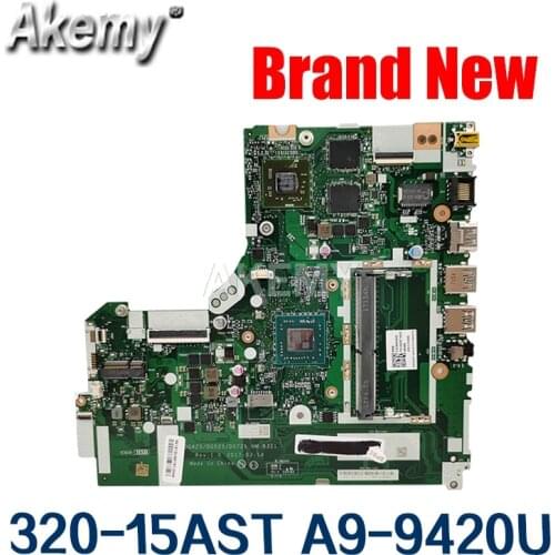 NM-B321 motherboard For Lenovo 320-15ACL 320-15AST motherboard DG425 DG525 DG725 Test OK original work NM-B321 A9-9420U CPU