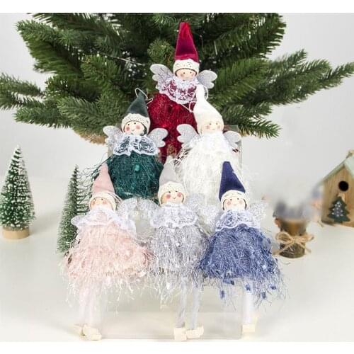NEW Christmas Angel Doll Toy Christmas Tree Pendants Ornaments Home Decoration