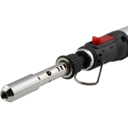 Portable Cordless Butane Gas Soldering Iron12ml 1300 Degree Welding Repair Tool Kit W/Solder
