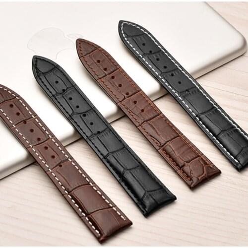 High Grade Genuine Leather Wristband 12-24mm Fashion Woman Man Strap Suitable For Tissot Armani Universal Watch Band Accessories