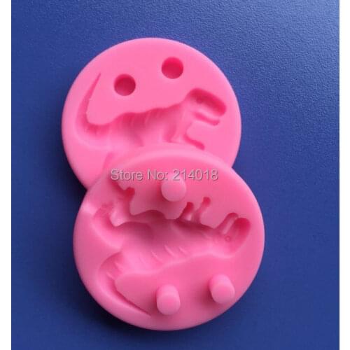 PRZY Dinosaur Combo 3D Silicone Mold Fondant Mold DIY Baking Tools Lace Sugar Cake Decoration Silica Gel Moulds Silicone Rubber