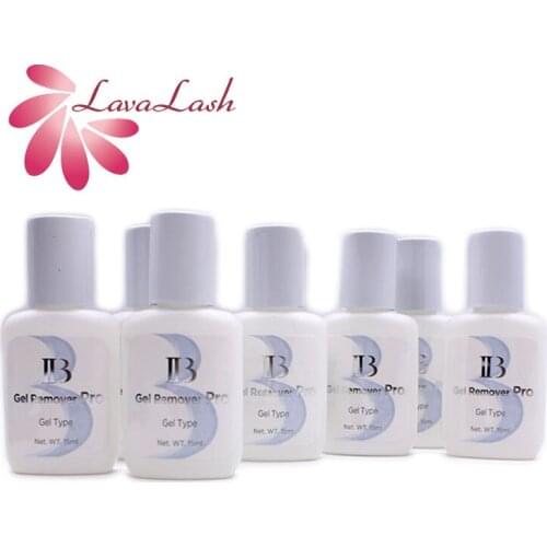 10 Bottles IBeauty Gel Remover Pro Lash Extension Transparent Remover For Beauty Eyelash Extension Glue 15ml Makeup Tools Shop