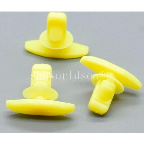 Shhworldsea 100PCS Car doors and Windows sealing strip Retainer Auto Fastener Clips Car Clips And Plastic Fasteners Automotive