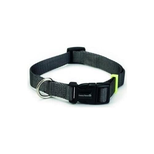Beeztees Uni Dog Neck Collar Gray 48-70cm x 25mm 408809701