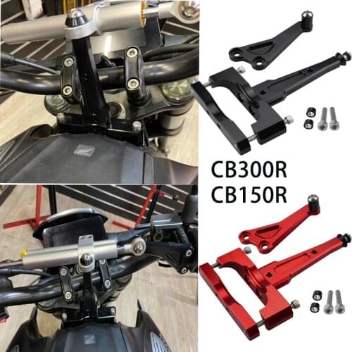 CB300R Motorcycles Adjustable Steering Stabilize Damper Bracket Mount Support Kit for Honda cb150r cb300r CB 150 300 R 2018-2020