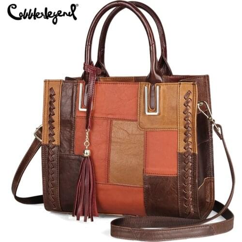 Women Genuine Leather Handbags For Female Luxury Crossbody Shoulder Bags Ladies Retro Shopping Party Travel Top-Handle Hand-Bag