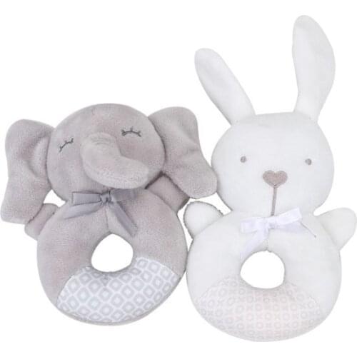 Baby Rattles Mobiles Toddler Toys Bed Hanging Toys for Newborn Baby Soft Hand Bell Animal Musical Montessori Mobile Rattles Gift