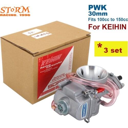 2/3 Sets Universal For PWK 30mm 2T 4T For Keihin Mikuni Carburetor Carburador With Power Jet For Yamaha Suzuki Honda 100cc-150cc