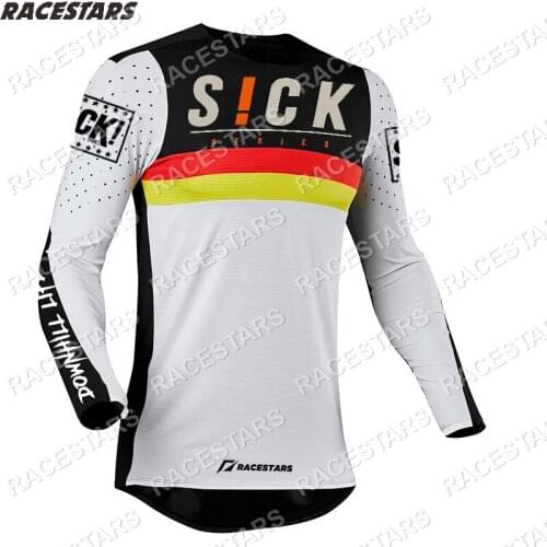 Motorcycle Mountain Bike Team Cycling Jersey Downhill Jersey MTB Offroad MX Bicycle Locomotive Shirt Cross Country Bicycle Wear