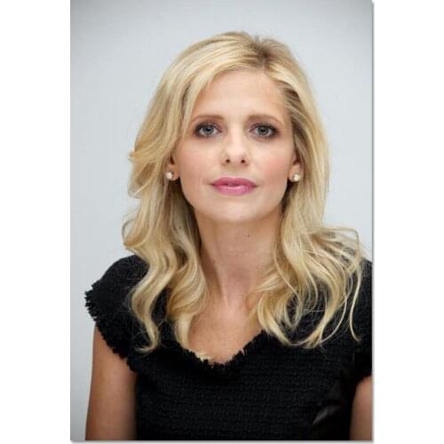 Custom Actor Sarah Michelle Gellar Painting Home Room Wall Decoration Canvas Posters And Decoration Pictures 27x40cm,30x45cm