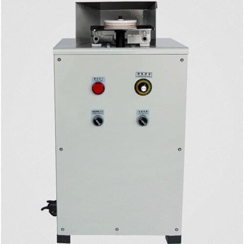 Unilateral Edging Machine Automatic 750W Leather Belt Leather Goods Edging Polishing Waxing Vacuum Environmental Protection Tool