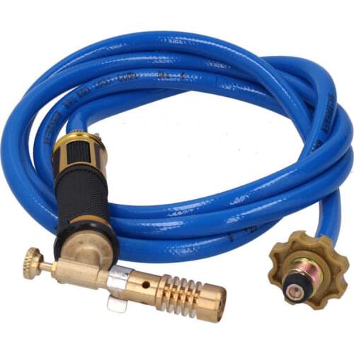 Soldering Brazing Welding Tool Welding Torch Adjustable Brazing Torch Propane Hose High Pressure Resistant Air Conditioning